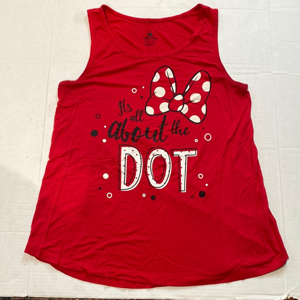 Disney women’s Minnie tank top size medium